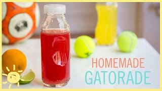 EAT  Homemade Gatorade [upl. by Alauqahs]