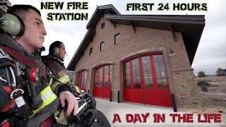 First 24 Hours in a New Fire Station  A Day in the Life [upl. by Rochus]