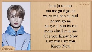 NCT U  Know Now Easy Lyrics [upl. by Laetitia350]