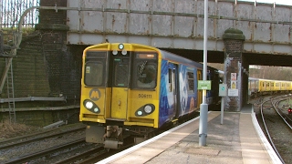 Half an Hour at 216  Birkenhead North Station 1022017  Class 507 508 terminus [upl. by Wilser216]