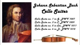 Johann Sebastian Bach  Cello suites in 432 Hz great for reading or studying [upl. by Anahcar]